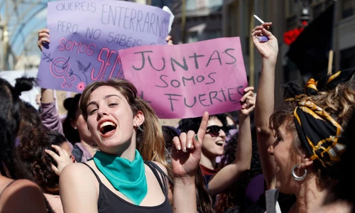 celebración del dia de la mujer trabajadora 
