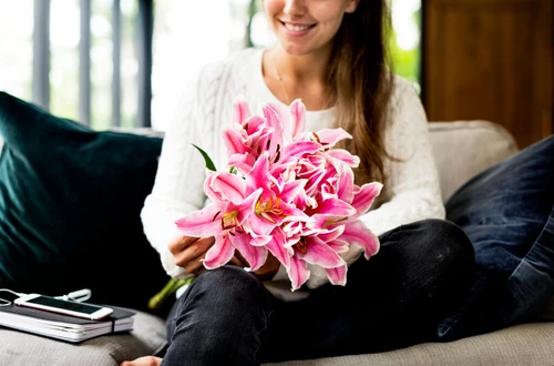 nombres de mujer y flores 