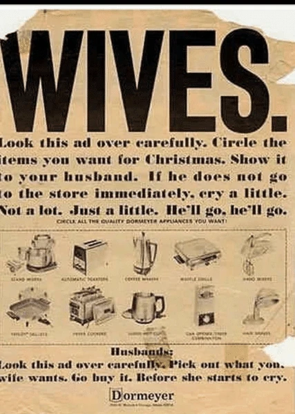 anuncios impresos más machistas de la historia