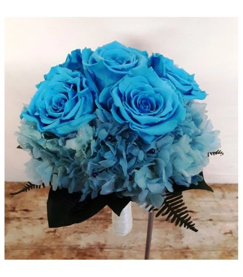 ramos de novia preservados