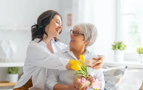 Regalar flores por el Día de la Madre 