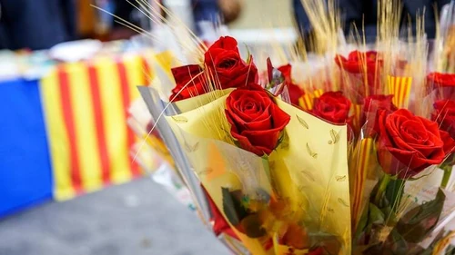 día de Sant Jordi en Cataluña 