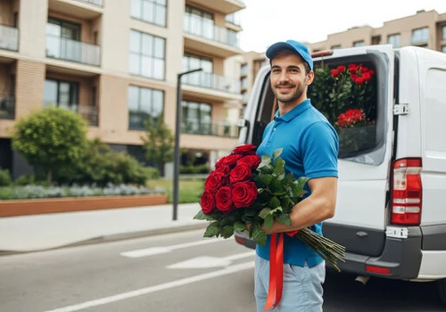 ramos de flores de feliz aniversario 