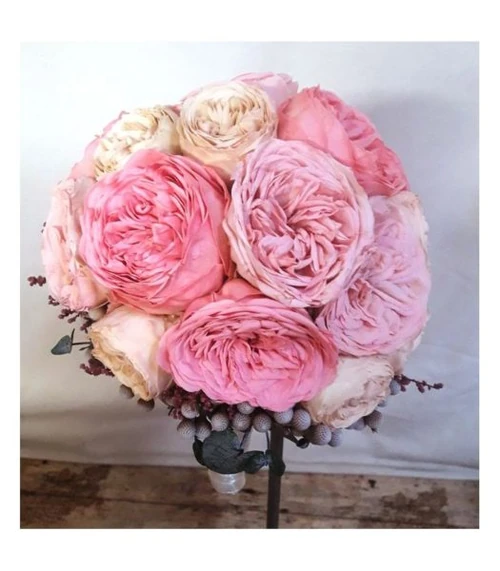 ramos de novia preservados