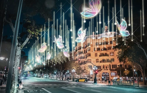 Las 8 ciudades con mejores luces de Navidad de España