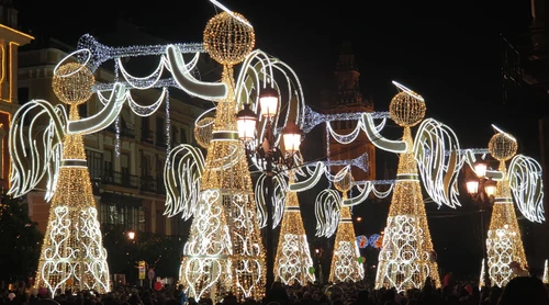 Las 8 ciudades con mejores luces de Navidad de España