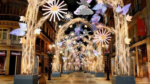 Las 8 ciudades con mejores luces de Navidad de España