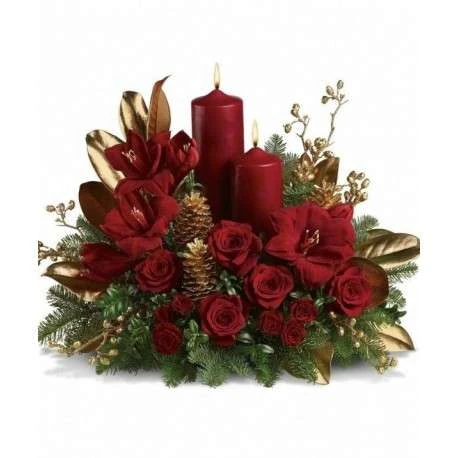 flores para navidad decoración 