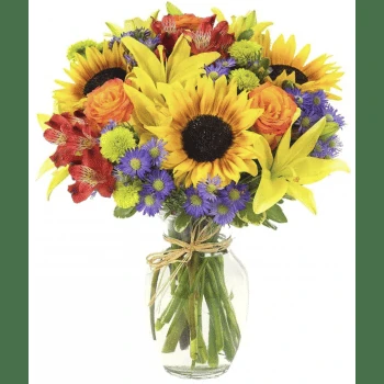 flores de agradecimiento para una amiga