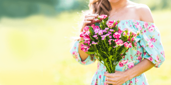 Regalar flores para el Día de la Mujer
