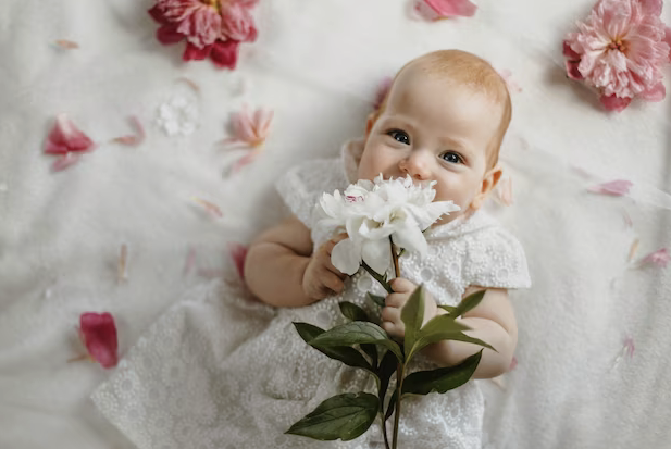 8 ideas de flores para nacimientos