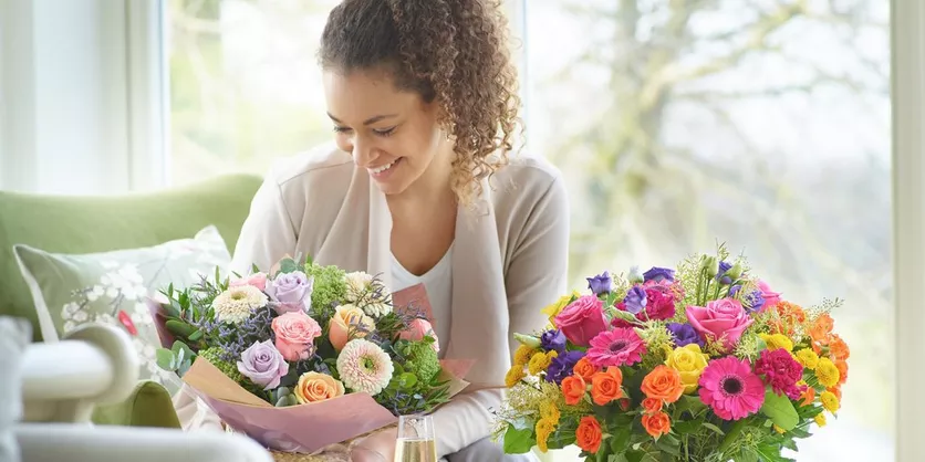 Frases para regalar flores a una mujer 