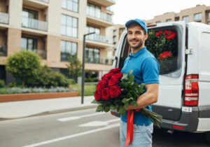 ramos de flores de feliz aniversario